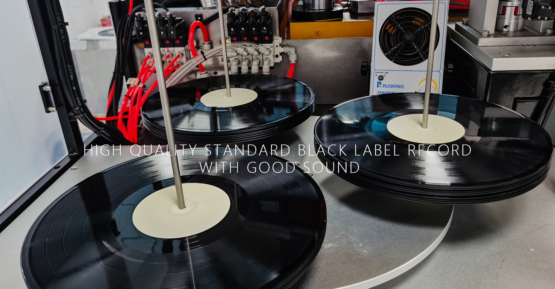 vinyl records production