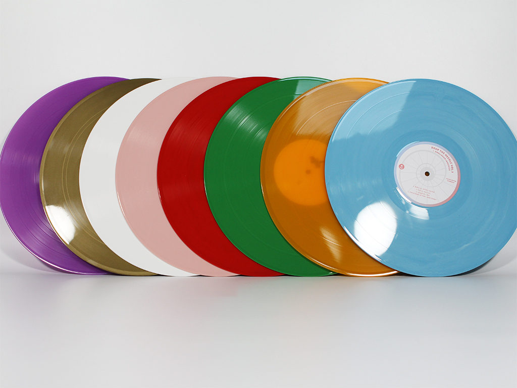 Opaque Vinyl Record Color Option